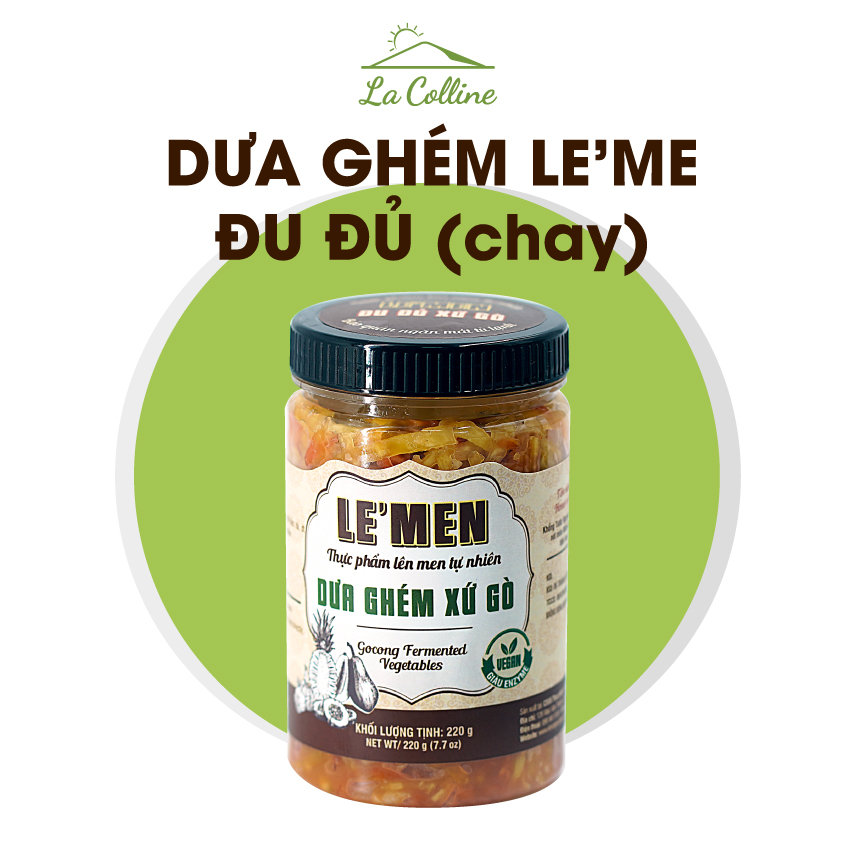 Dưa ghém le'men đu đủ la colline