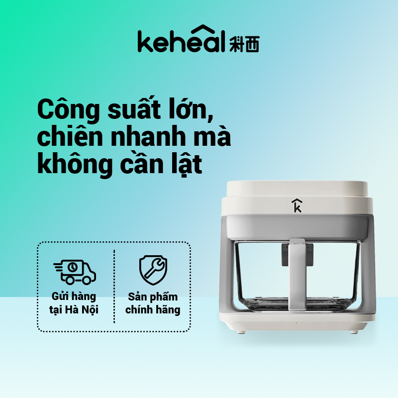 Nồi chiên không khí keheal CD-AF4 đa chức năng tự động công suất lớn giao hàng nhanh tận nơi