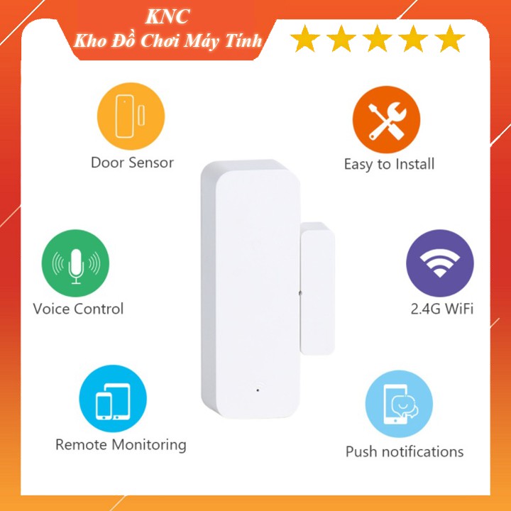 Bộ báo động chống trộm tách cửa điều khiển từ xa qua wifi