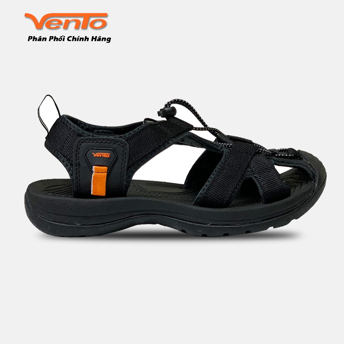 Sandal Có Size 45 | Sandal Vento Chính Hãng NV7606BB Bít Mũi Cho Nam