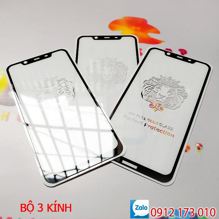 Bộ 3 Kính cường lực Nokia X7 full màn hình 9D / Kính cường lực Nokia X7 tràn màn hình - Seashop FR