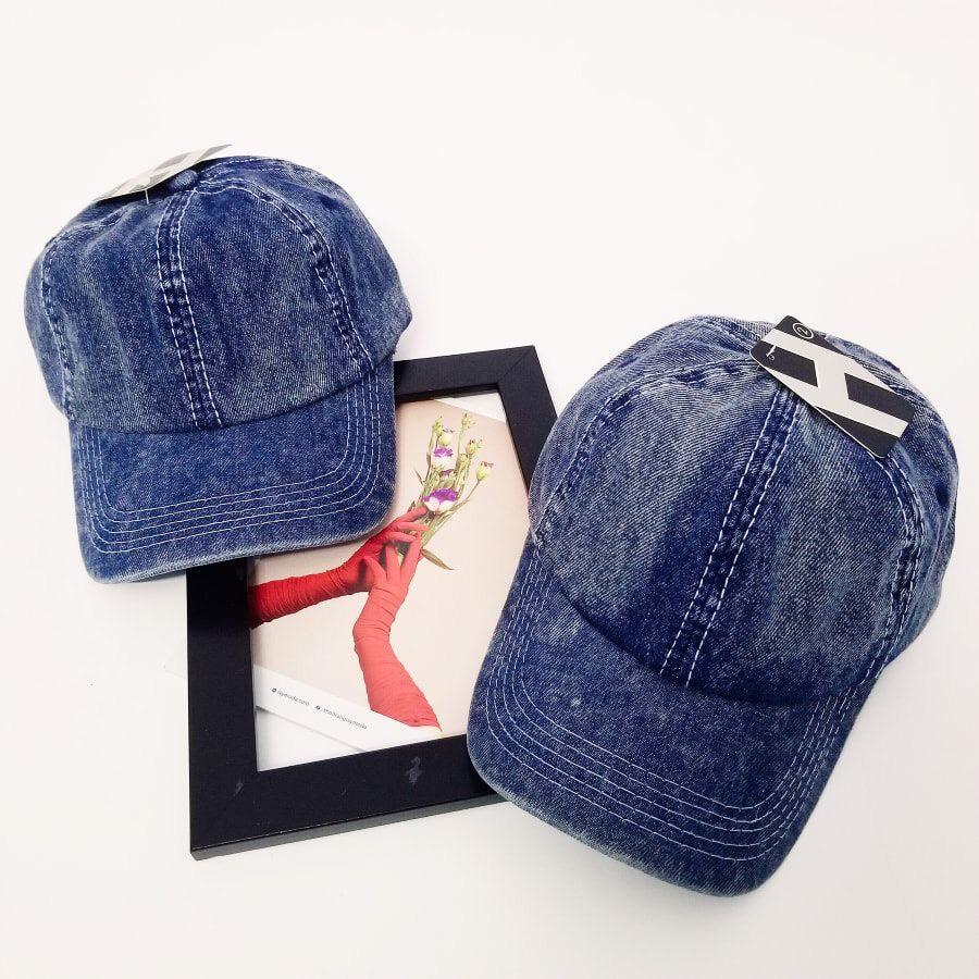 Mũ kết jeans trơn - nón jeans bụi phong cách