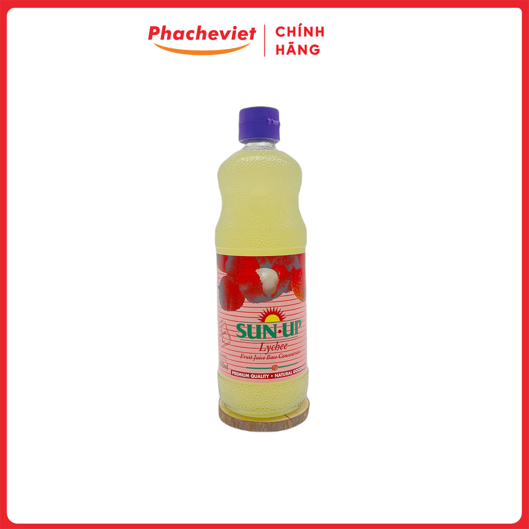Nước ép cô đặc sunup vải