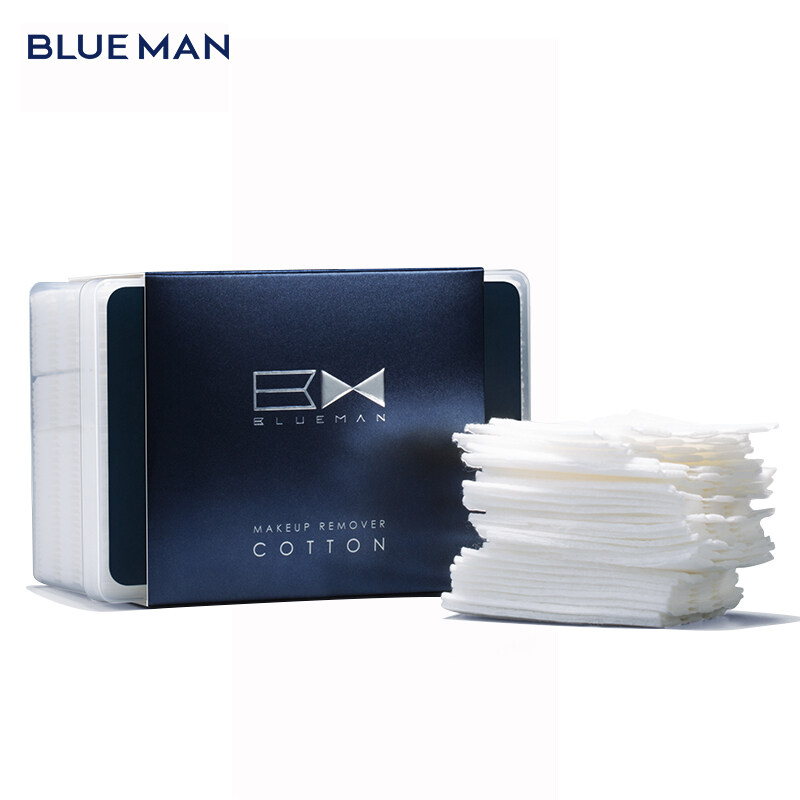 BLUEMAN Men s Double-effect Cotton Disposable Gentle Cleansing Makeup Tool