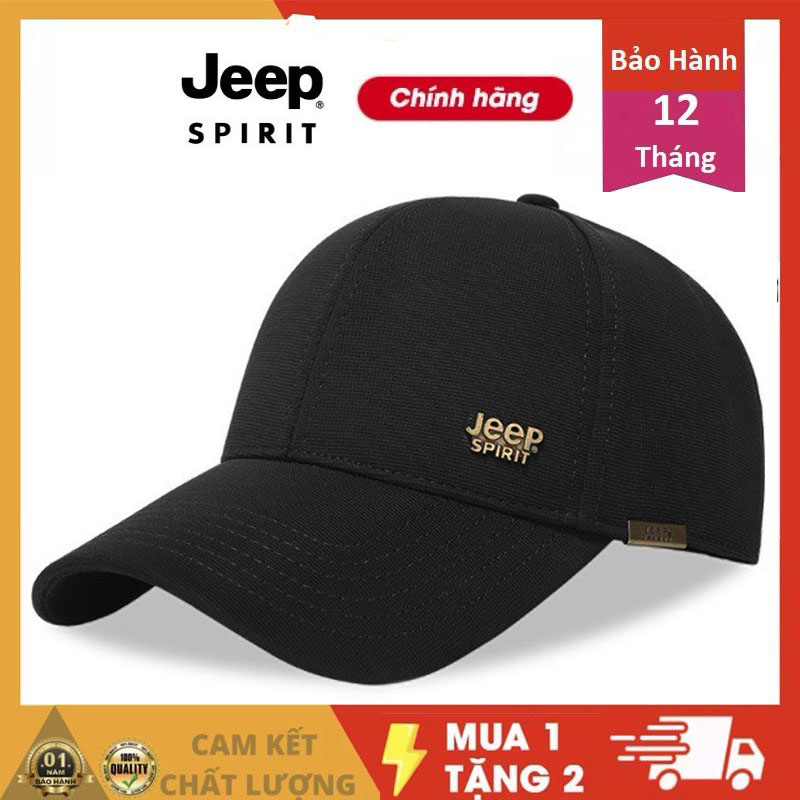 JEEPSPIRIT Nón Kết Mũ lưỡi trai Hàng Hiệu JEEP cao cấp thời trang Nam Nữ JEEP01