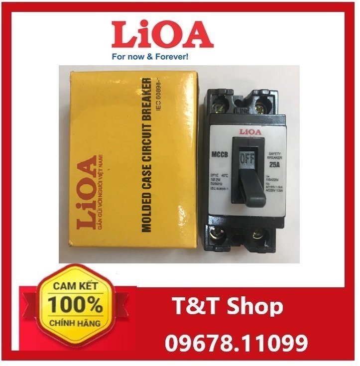 Cầu dao tự động an toàn 30a lioa