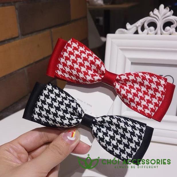 Cặp tóc nơ ruy băng, cặp tóc nơ nữ tính phong cách thời trang Hàn Quốc - Y138
