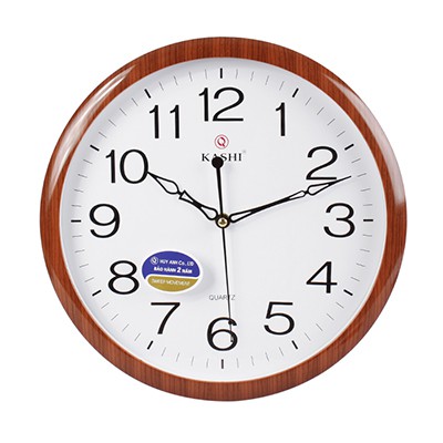 Đồng hồ treo tường kashi K81 kim trôi Ø32cm