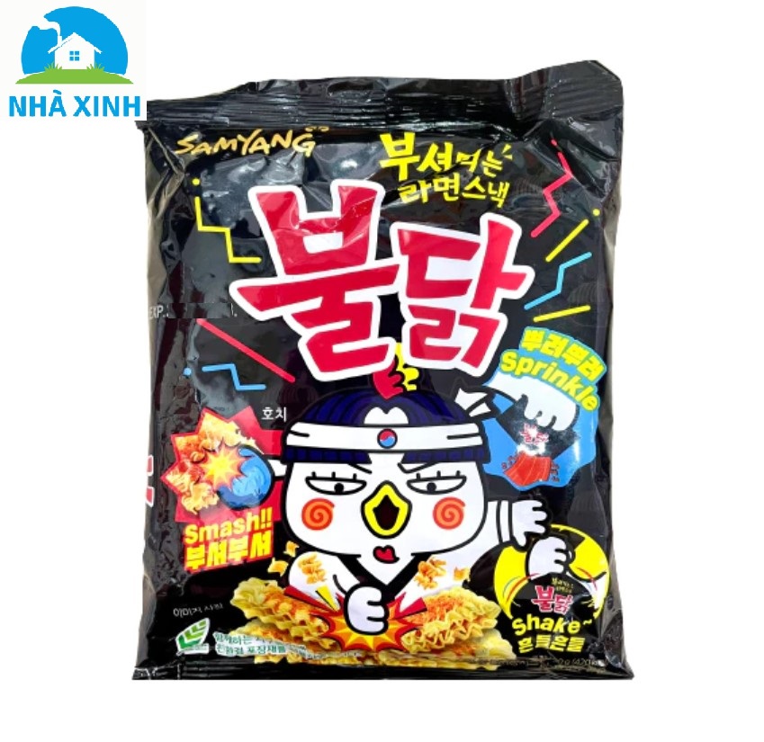 Combo 3 gói - Mì Snack gà cay Samyang 90g Snack mì ăn trực tiếp