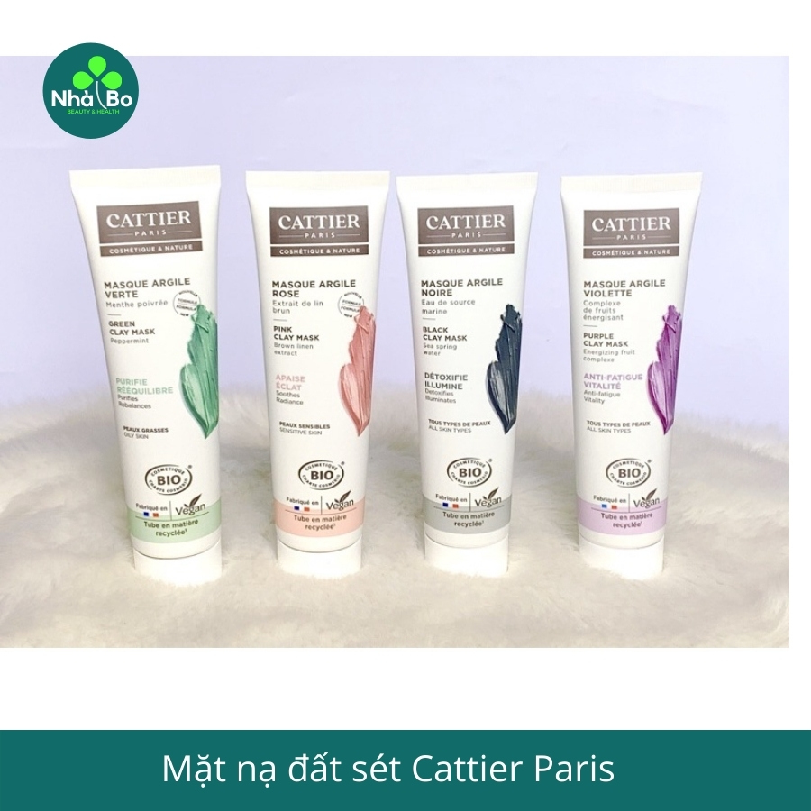 Mặt nạ đất sét hữu cơ Cattier Paris 100ml