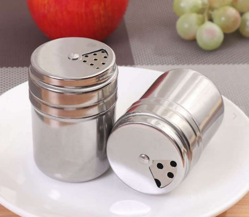 Hủ inox đựng gia vị, đựng tăm, hủ tiêu size nhỏ