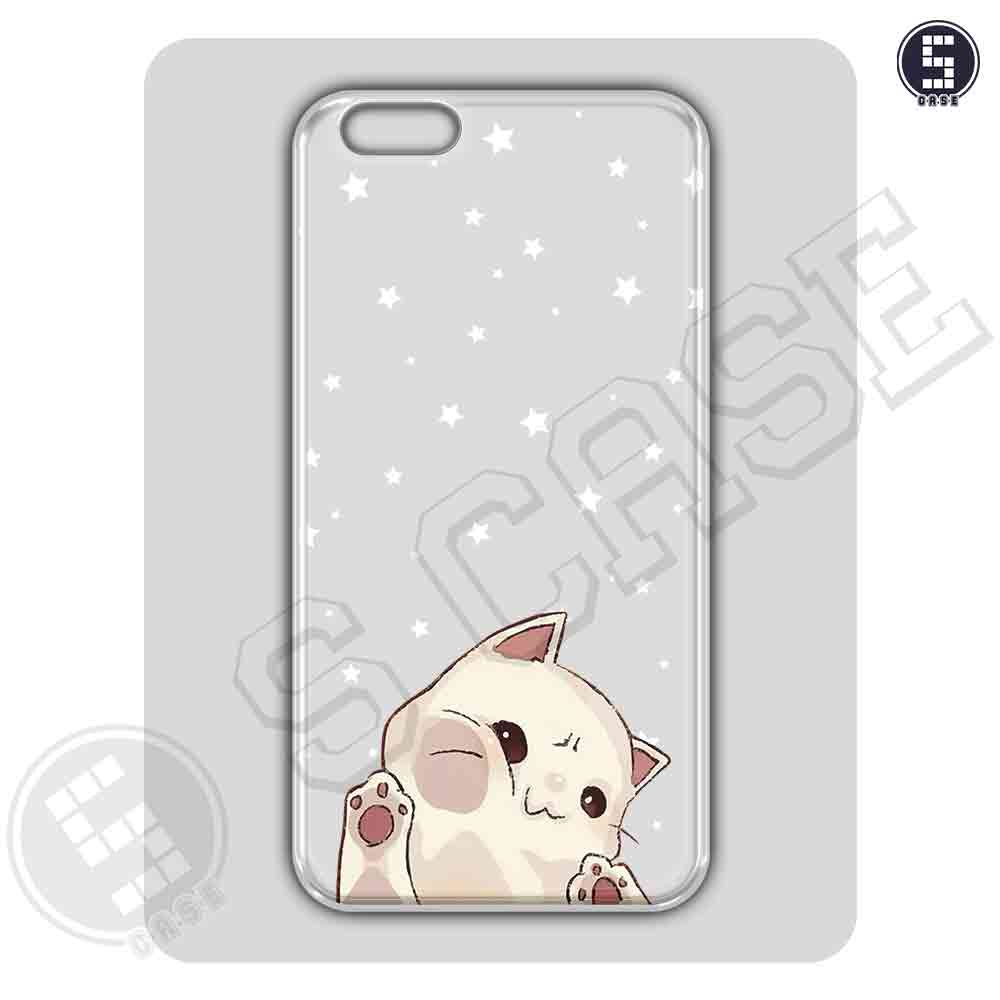 Ốp Lưng Dành Cho iPhone 6 Plus / 6s Plus hình Mèo con mắc kẹt A025-016