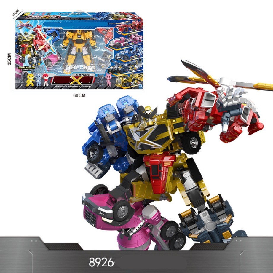 Đồ chơi Miniforce X Biệt đội siêu nhân nhí X - Force Pentatron - mã 8926