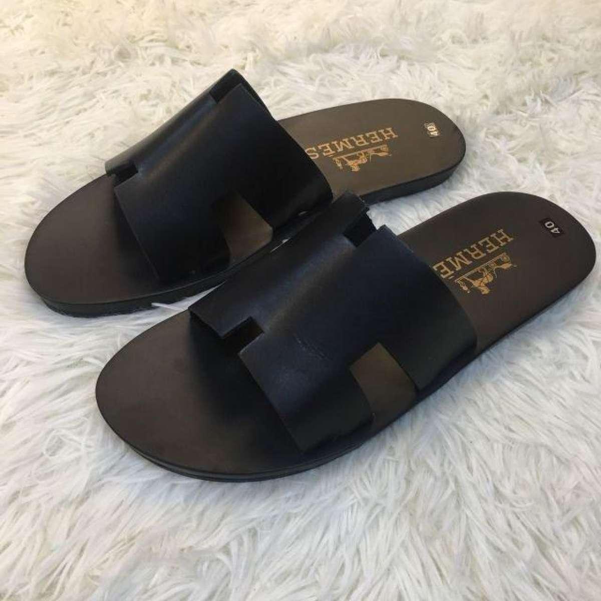 [RẺ - BỀN - ĐẸP] DÉP NAM CHỮ H - DÉP NAM DA BÒ THẬT