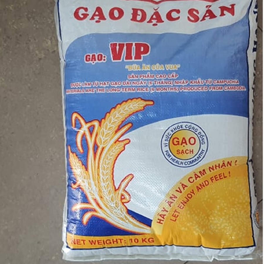 Gạo đặc sản vip - thơm ngon hảo hạng bao 10 kg