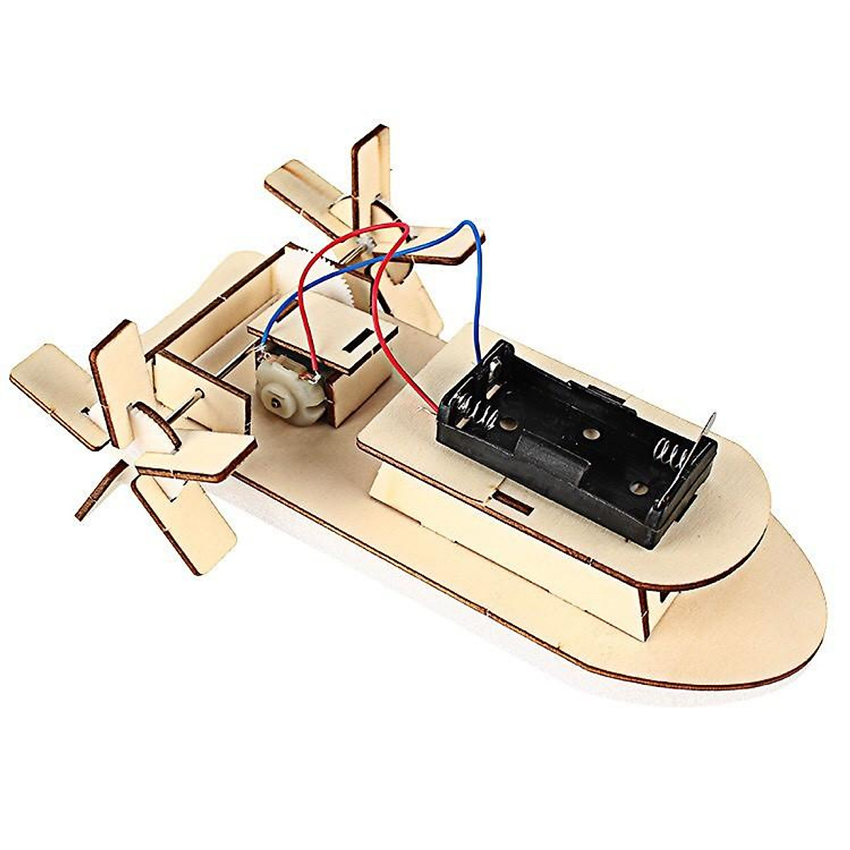 Đồ chơi trí tuệ cho bé - Bộ lắp ghép Cano bằng gỗ theo phương pháp giáo dục Stem