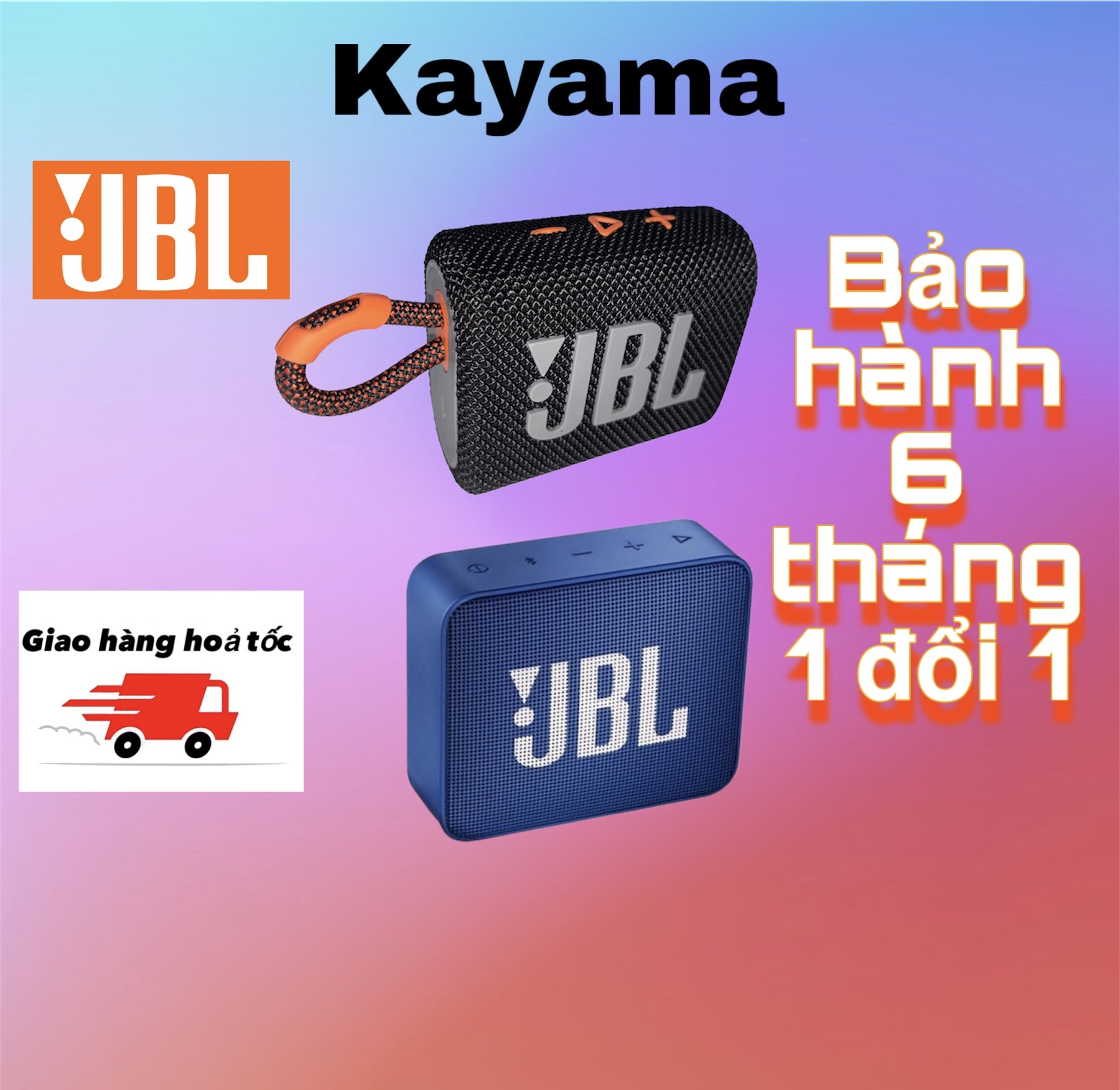 Loa bluetooth JBL Go 3 ,có mã vạch loa mini kháng nước chống bụi cao cấp JBL GO3