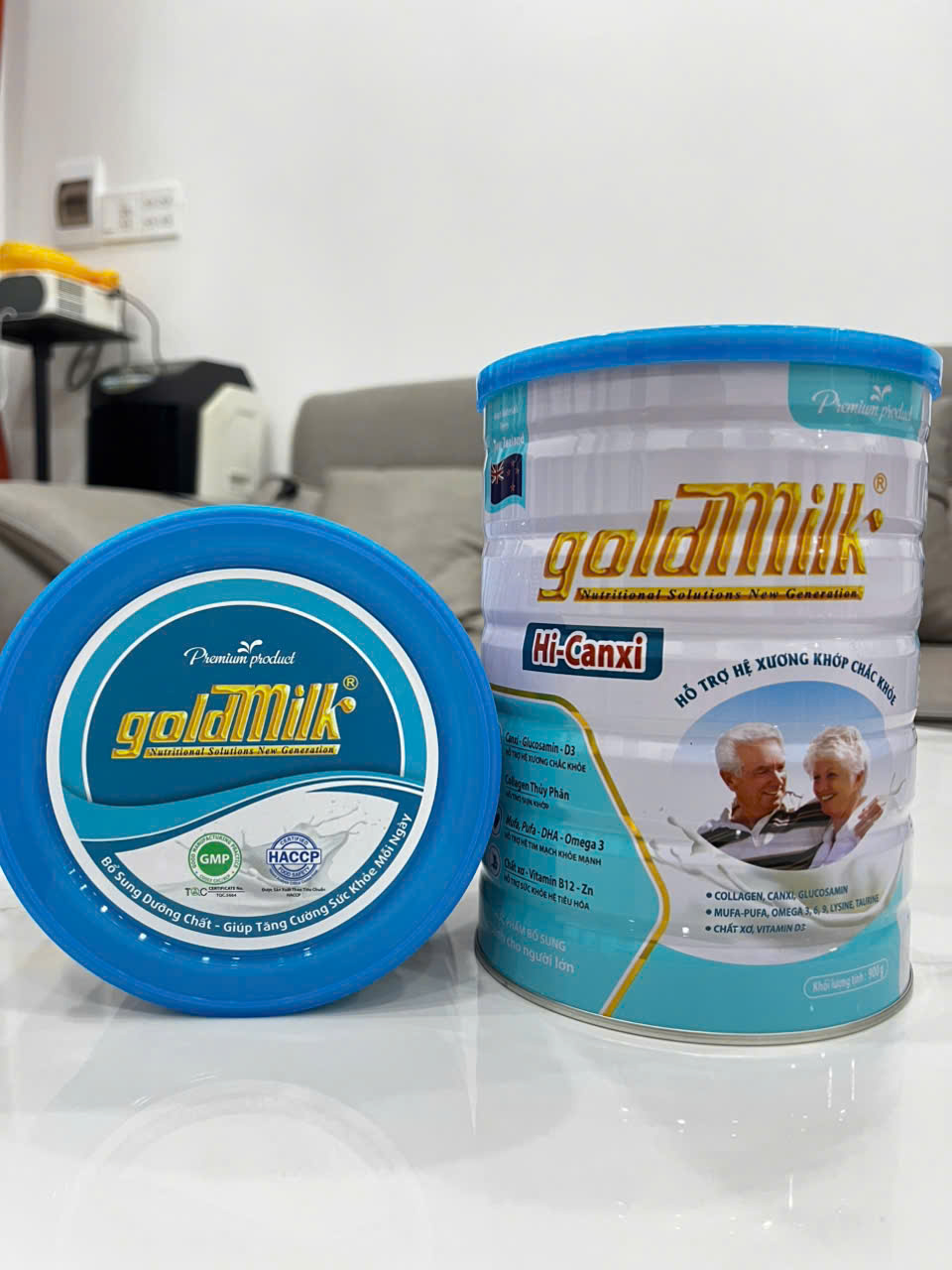 Sữa Cho Người Già ngừa loãng xương Goldmilk Hi-Canxi 900g