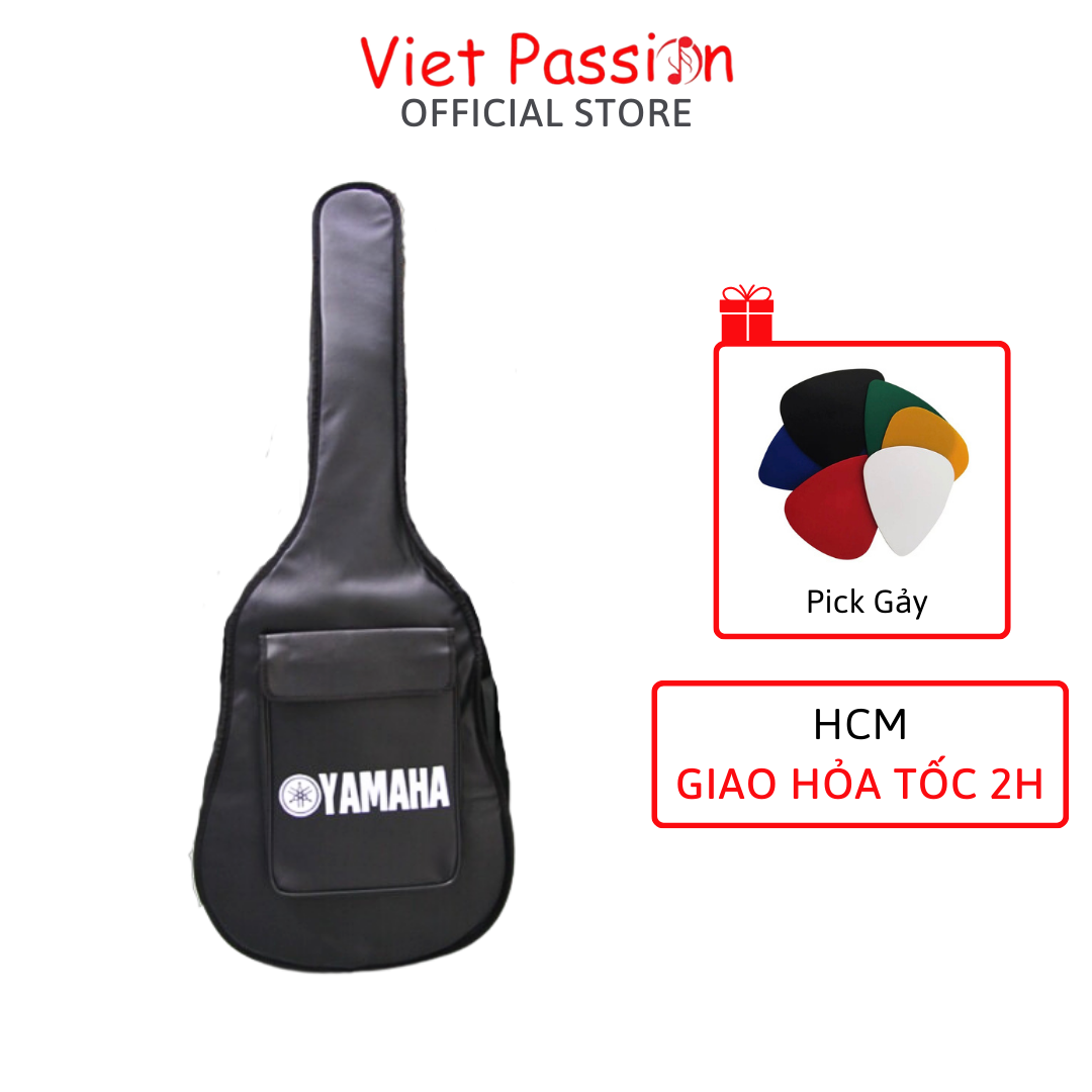 Bao đàn guitar 3 lớp bao da guitar chất lượng dày dặn Viet Passion HCM