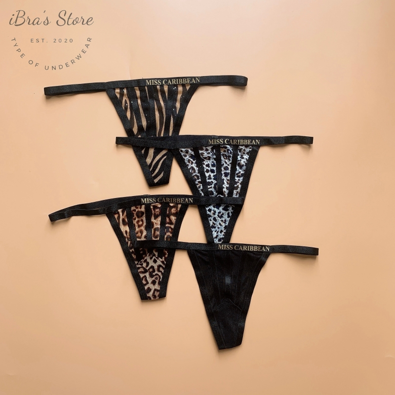 Quần lót nữ G-string hoạ tiết #ib076
