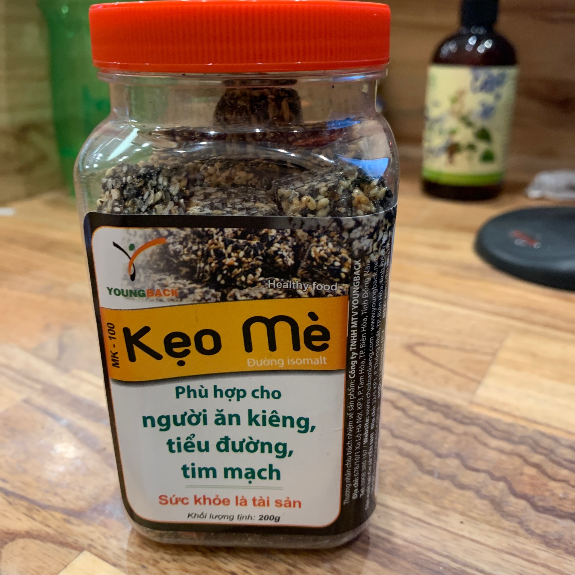 Kẹo mè sugar free