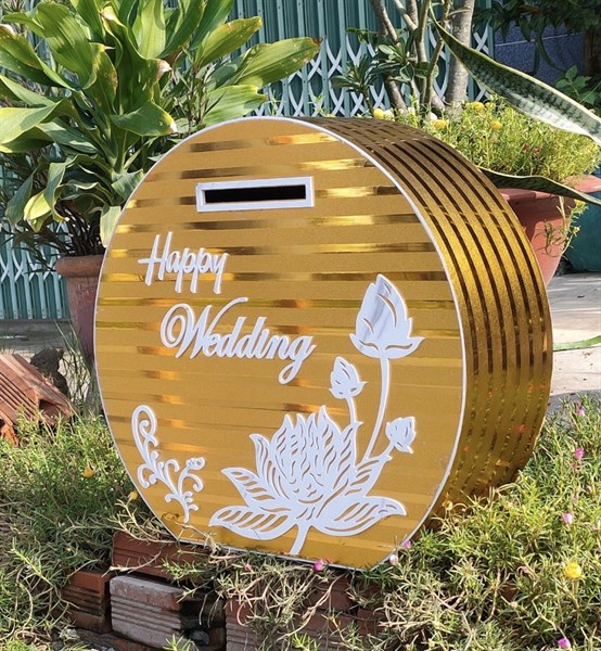 [HCM]Thùng Tiền Tròn