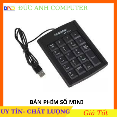 Bàn phím số rời - có dây - thiết kế nhỏ gọn cam kết sản phẩm đúng mô tả chất lượng đảm bảo