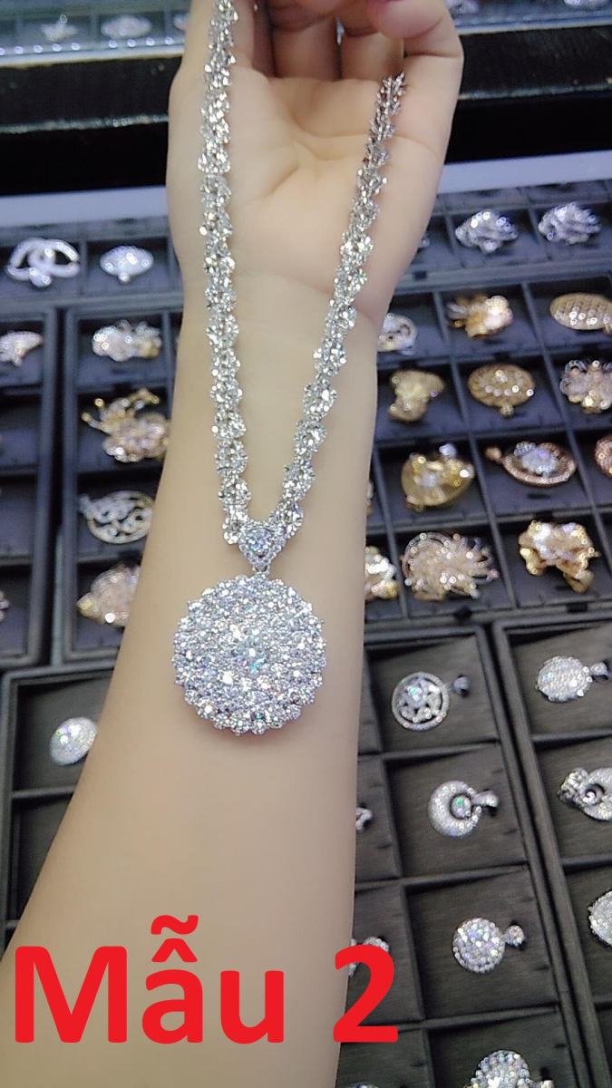 Dây Chuyền Nữ Thiết Kế Hàn Quốc - Givishop - D140R535 ( Cam Kết Không Đen, Không Ngứa, Chất Liệu Bạc Pha Hợp Kim Cao Cấp ) - vòng đeo cổ nữ giá rẻ, kiểu dây chuyền vàng 18k đẹp, dây chuyền mạ vàng nữ, vòng cổ nữ đẹp