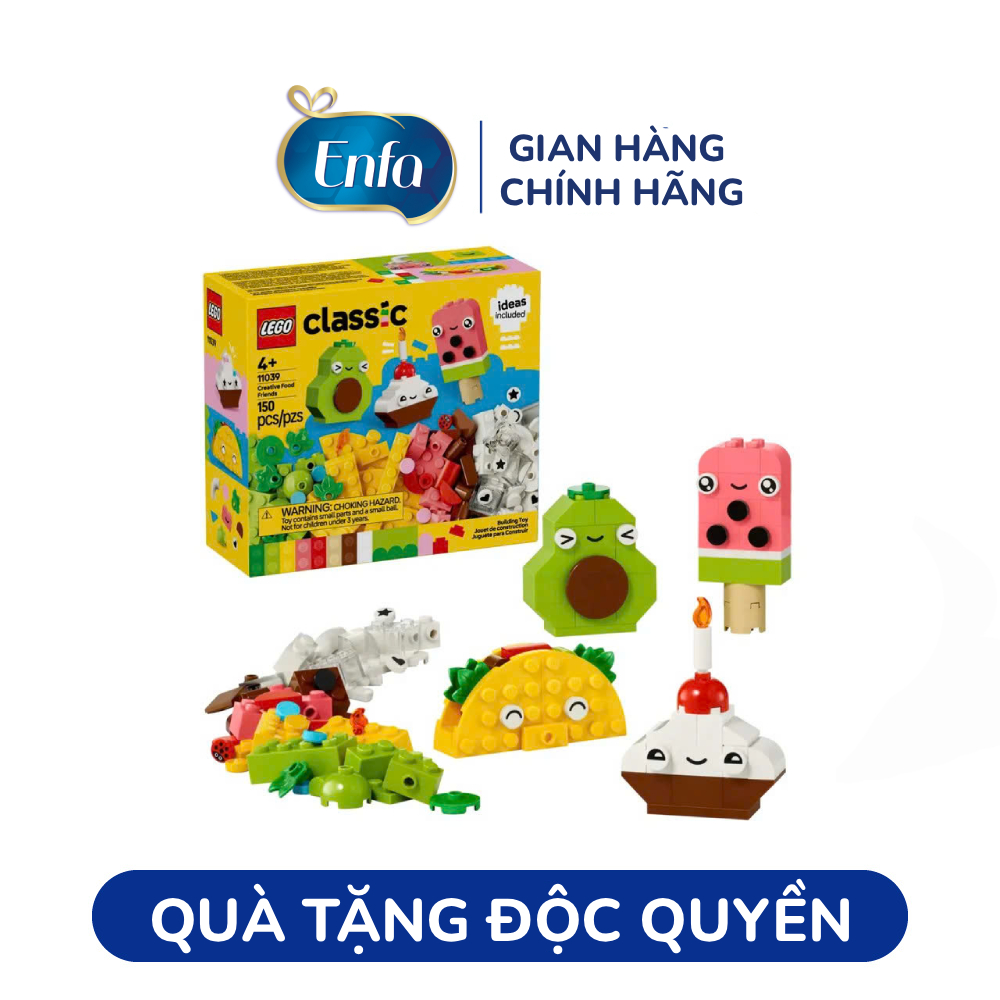 [Quà tặng không bán] Bộ gạch chi tiết chủ đề Ẩm thực