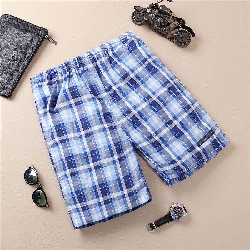 Quần short nam caro chất kate đẹp - nhiều màu