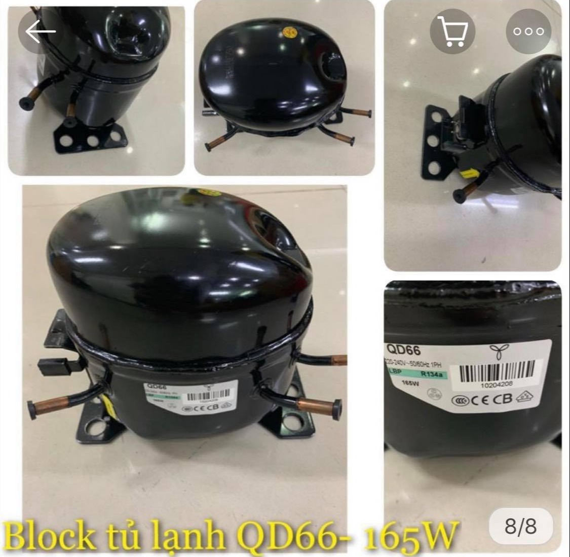 Block Tủ Lạnh QD66-165W(250L-300L)