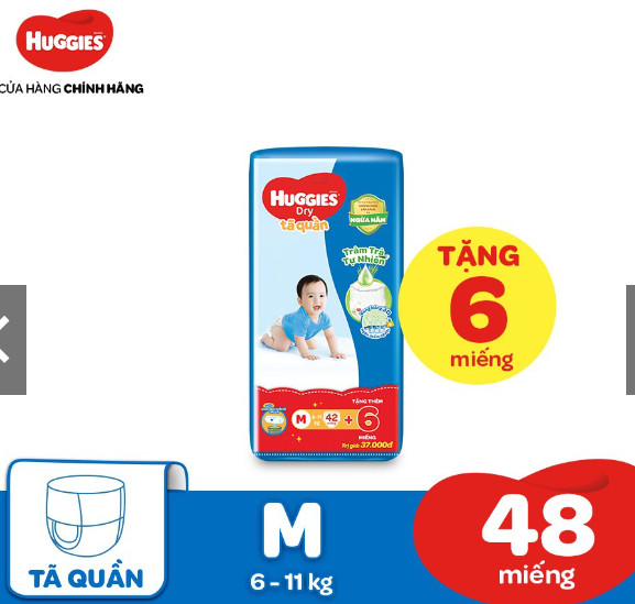 Bỉm Huggies tràm trà size đại NB/S/M/L/Xl/XXl
