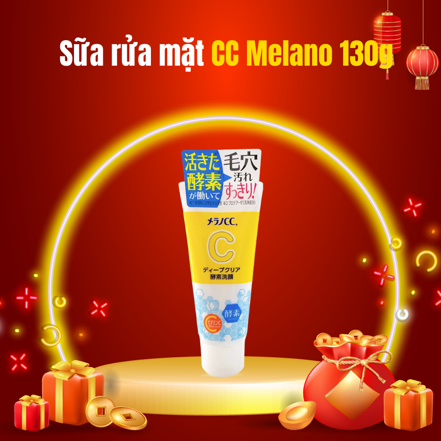 Sữa rửa mặt tạo bọt cc melano 130