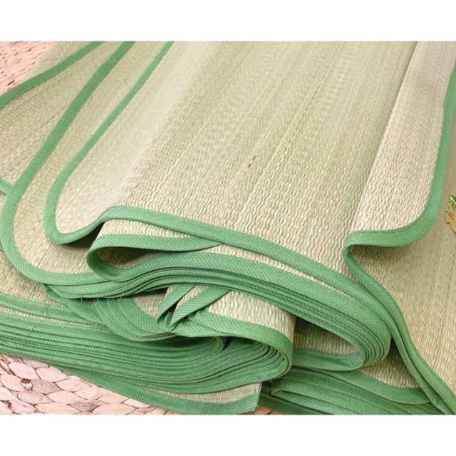 { Loại lớn } Chiếu cói cho bé sơ sinh , chiếu trúc tre nằm nôi KT 106 x 60 cm