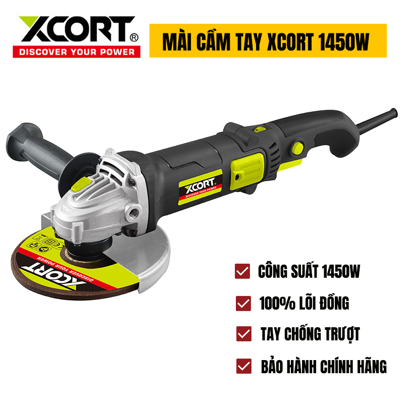 Máy mài cầm tay-Máy cắt cầm tay - Máy mài góc cầm tay XCORT