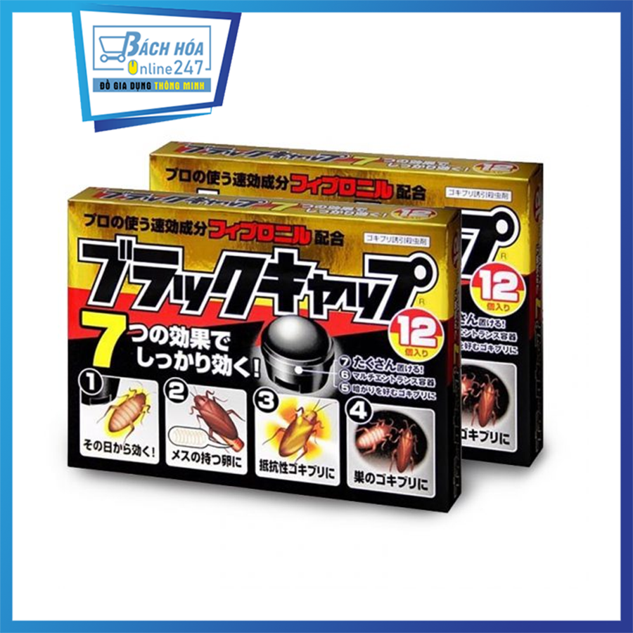 Thuốc Diệt Gián Nhật Bản Hộp 12 Viên -  Diệt Gián Hiệu Quả Ngay Tức Khắc