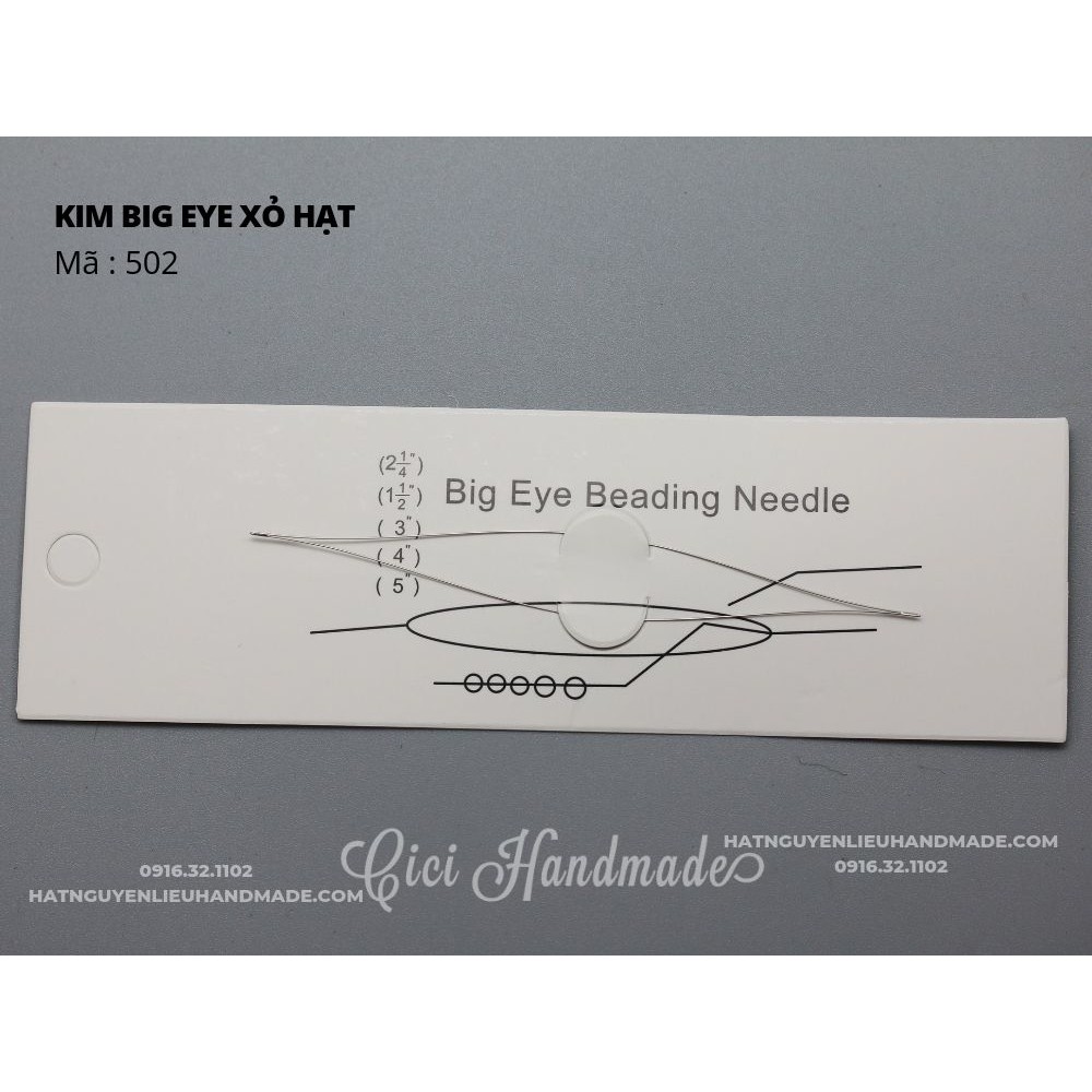 Kim Big Eye xỏ hạt cườm, làm vòng tay Cici Handmade chuyên hạt đá hạt pha lê hạt cườm hạt trang sức tự làm, thêu đính kết