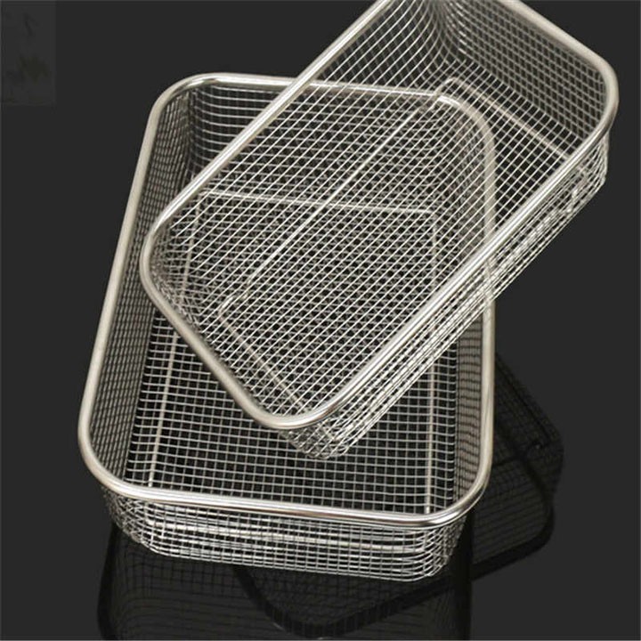 Rổ lưới inox 29x21cm bền đẹp - 1 cái
