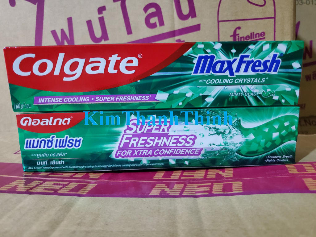 Kem đánh răng colgate maxfresh type 160 gr - thái lan