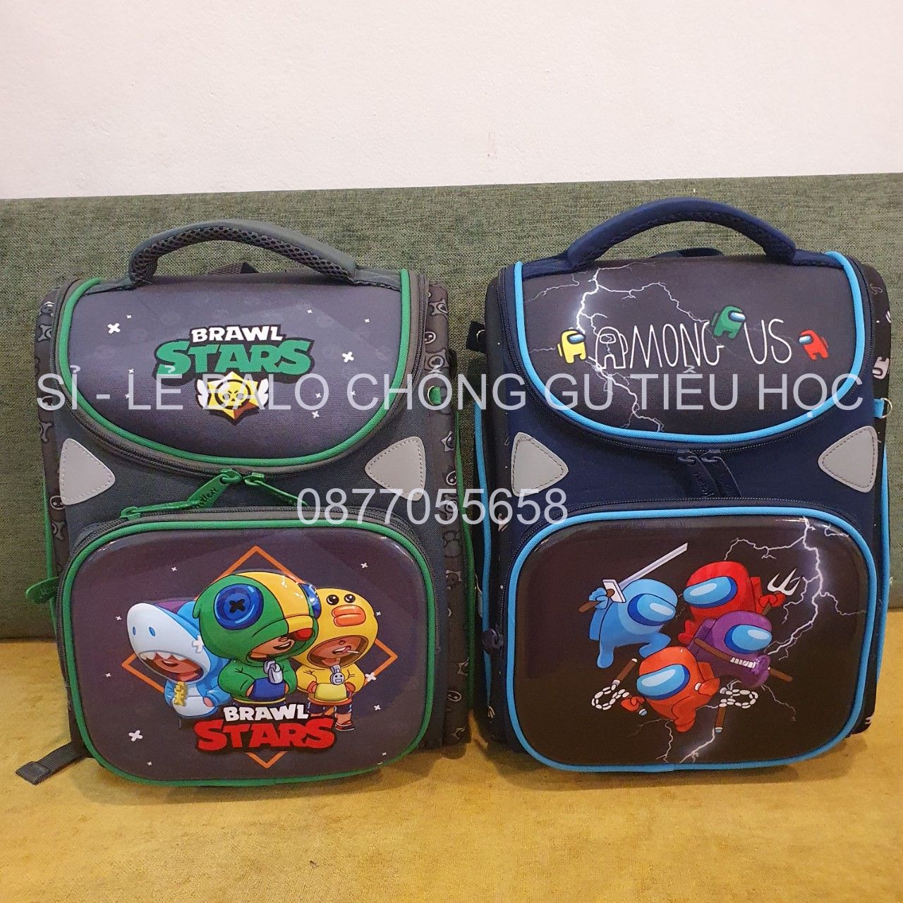 Balo chống gù- siêu nhẹ- siêu bền- cho học sinh tiểu học 21001