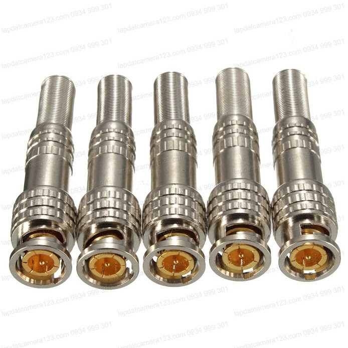 Bộ 10 jack bnc dùng cho camera