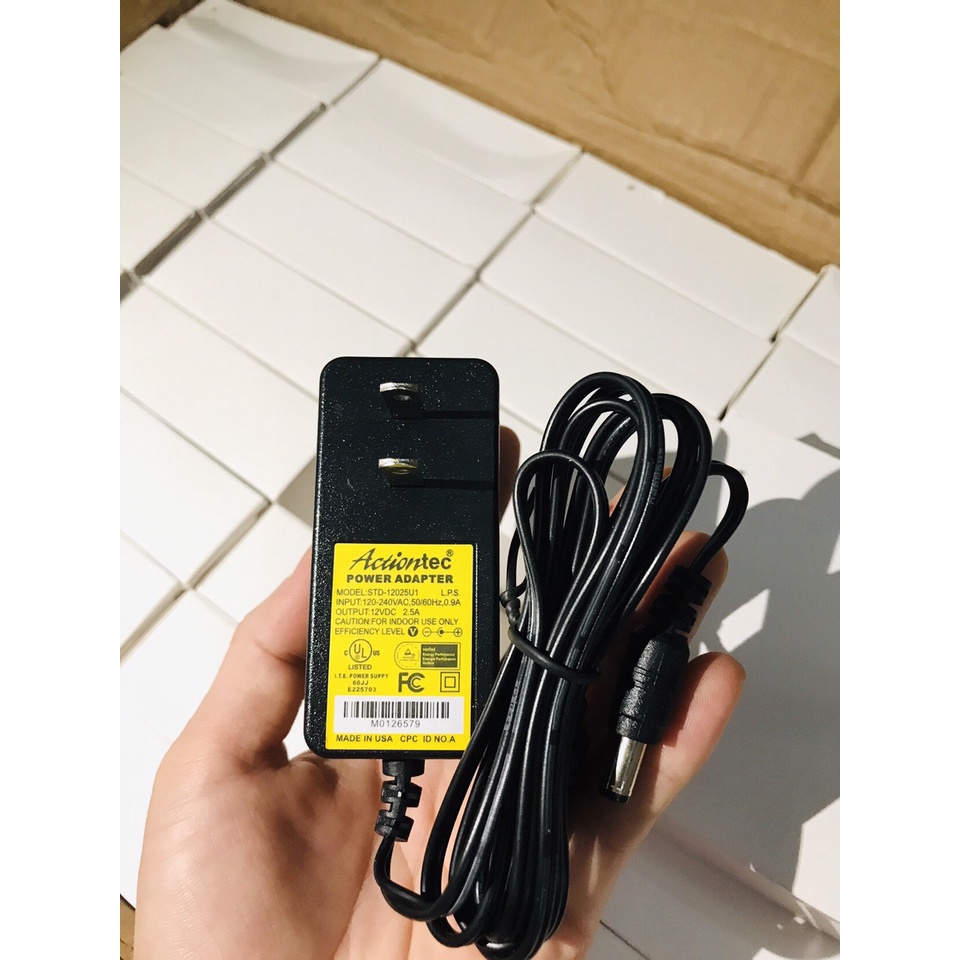 Nguồn adapter camera 12V/2A Actiontec chuyên dùng cho camera