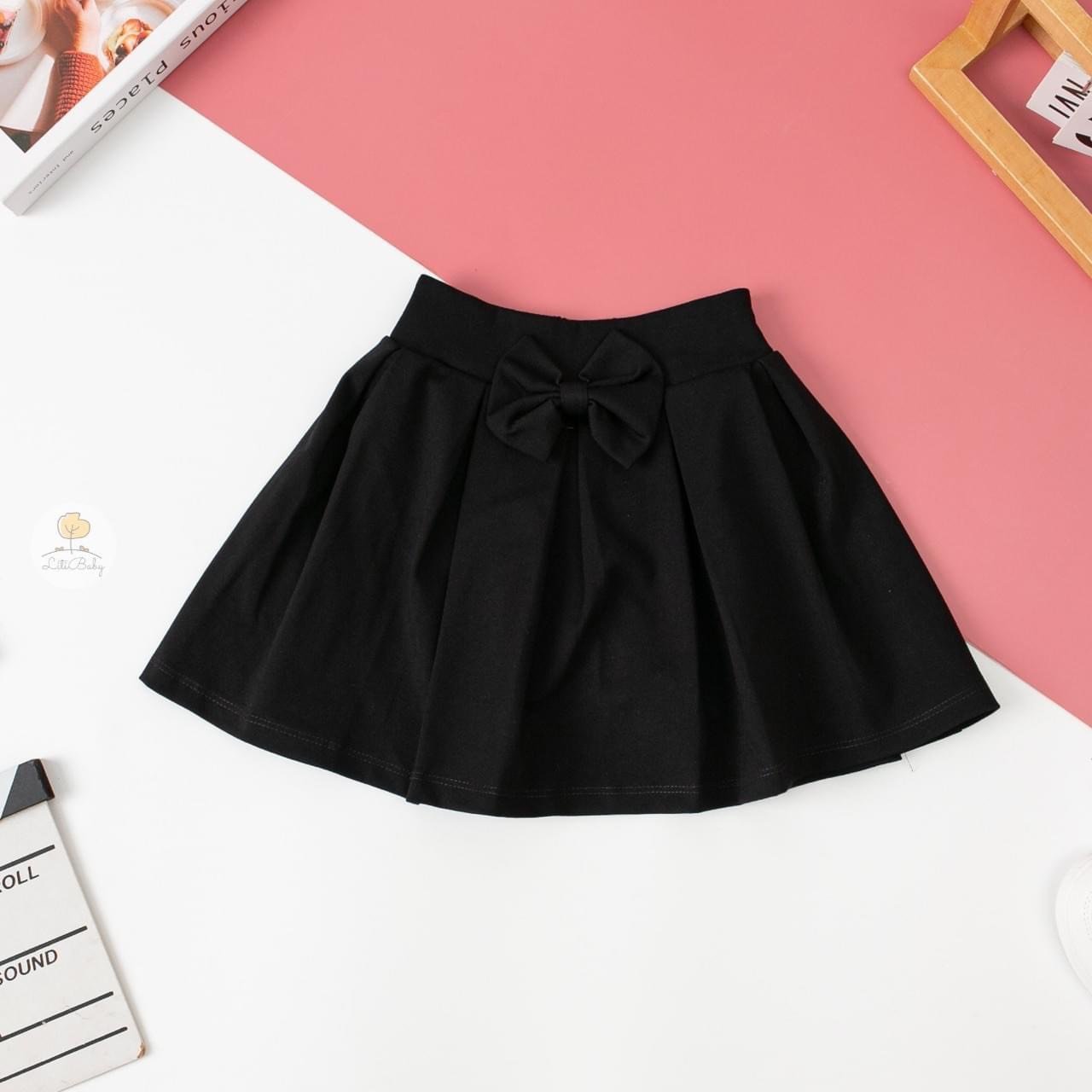 thời trang trẻ em  chân váy  chất vải umi đẹp dành cho bé từ 14-35kg