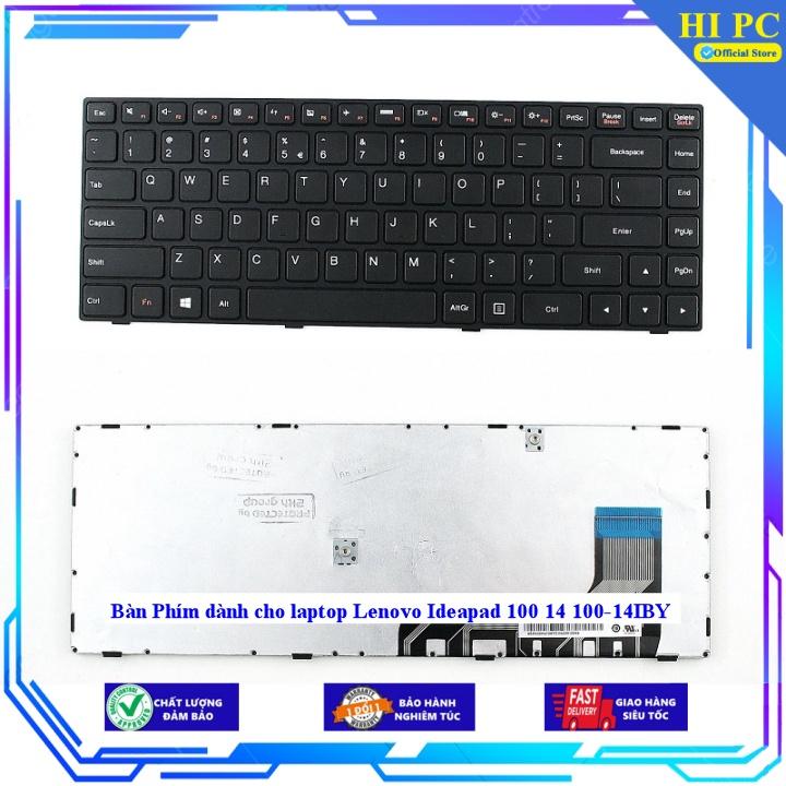 Bàn phím dành cho laptop lenovo ideapad 100 14 100-14iby - hàng nhập khẩu