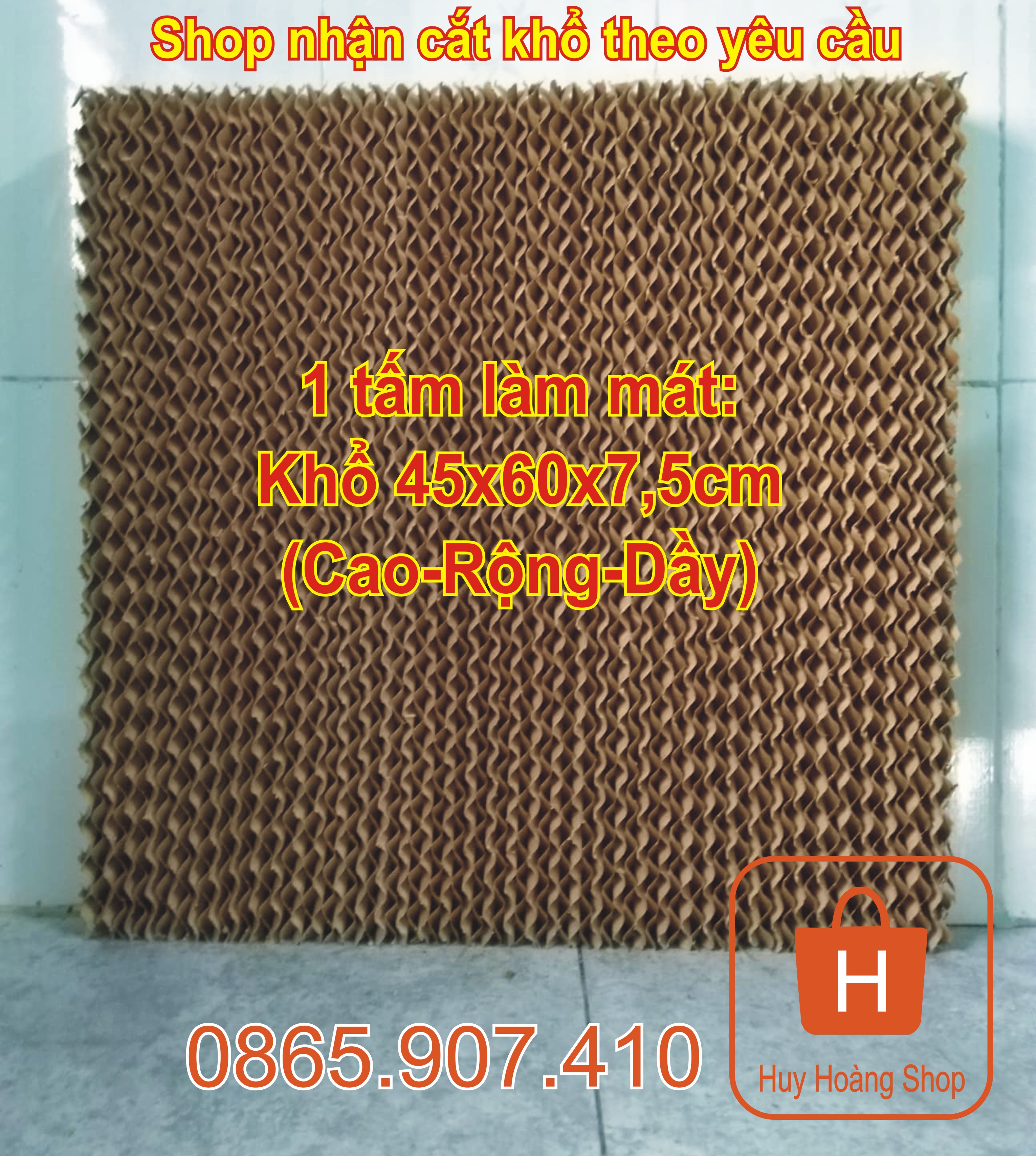 Tấm làm mát cooling pad khổ 45x60x7,5cm