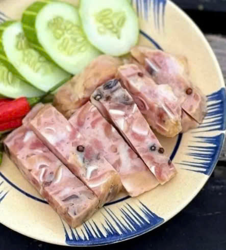 Giò Thủ - Chả Gân tai heo - Đòn 500gr (giao tphcm)