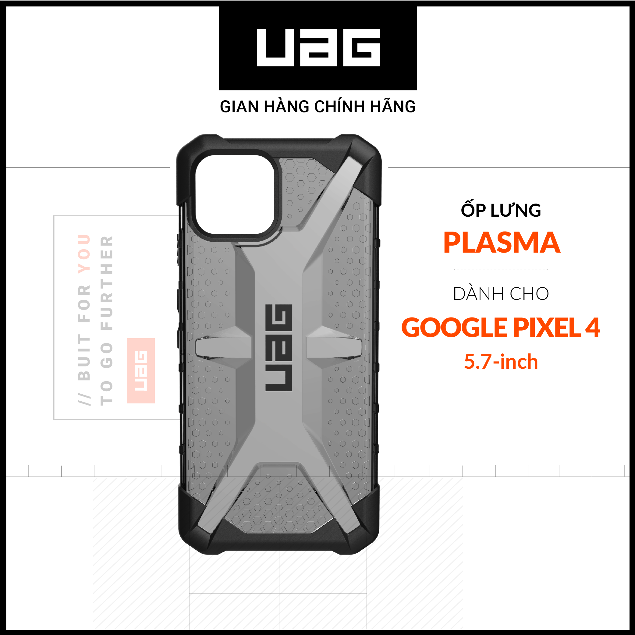 Ốp lưng uag plasma cho google pixel 4