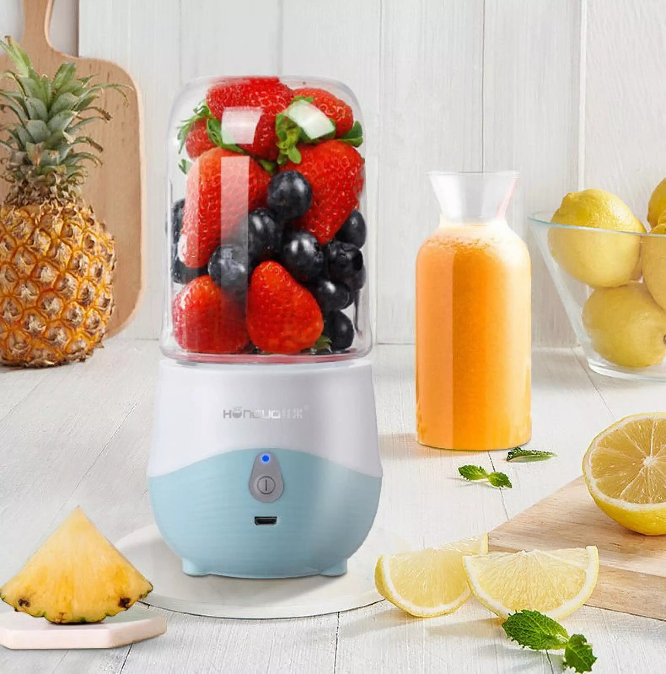 Máy xay sinh tố đa năng, máy xay sinh tố mini, máy xay hoa quả, máy xay sinh tố cầm tay đa năng
