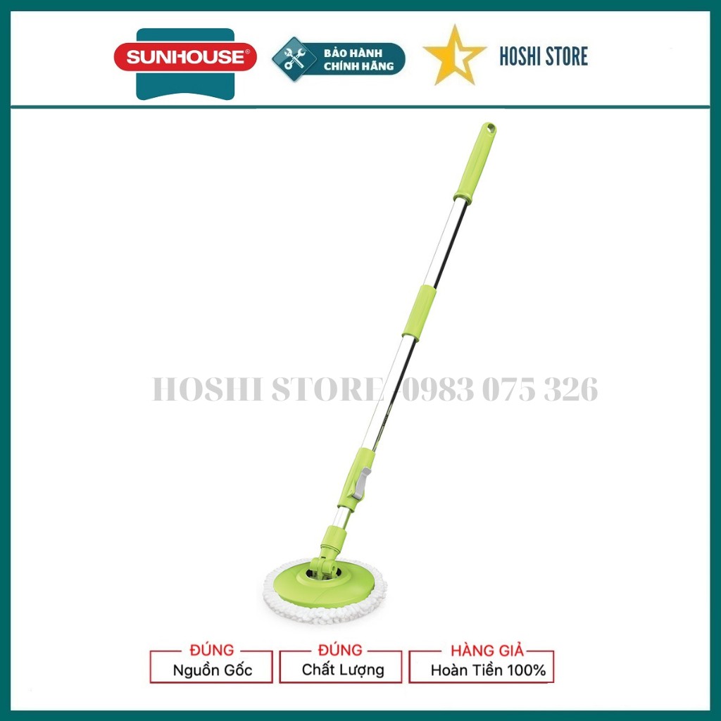 Cây lau nhà xoay 360 độ thế hệ mới sunhouse ks-mo260ig