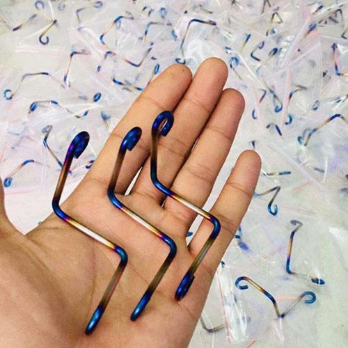 (Bát S Kẽm Bình Dầu Rời Titan) Kẽm Titanium bắt pass bình dầu